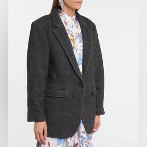 NWT Isabel Marant Etoile Nilinda wool blend blazer Jacket size fr38